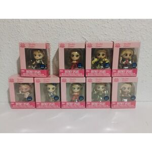 Funko Minis Britney Spears  Exclusive COMPLETE SET OF 9 Incl HTF Chase Britneys